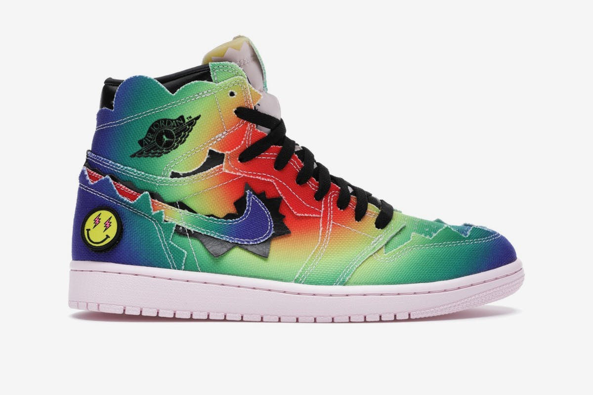 j balvin shoes air jordan 1